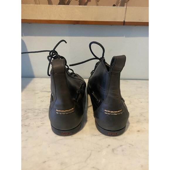 Polo Ralph Lauren Boots Mens Size 10.5D Barrott Moc Toe Boat BARROTT-BO-CSL - Picture 5 of 7